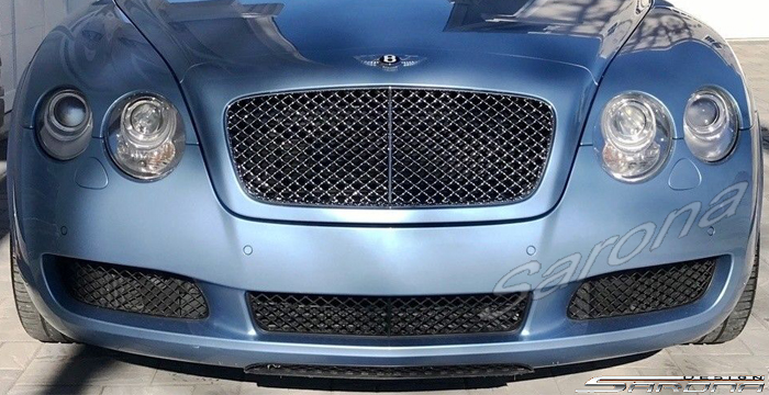 Custom Bentley GTC  Convertible Front Bumper (2005 - 2011) - $1190.00 (Part #BT-043-FB)